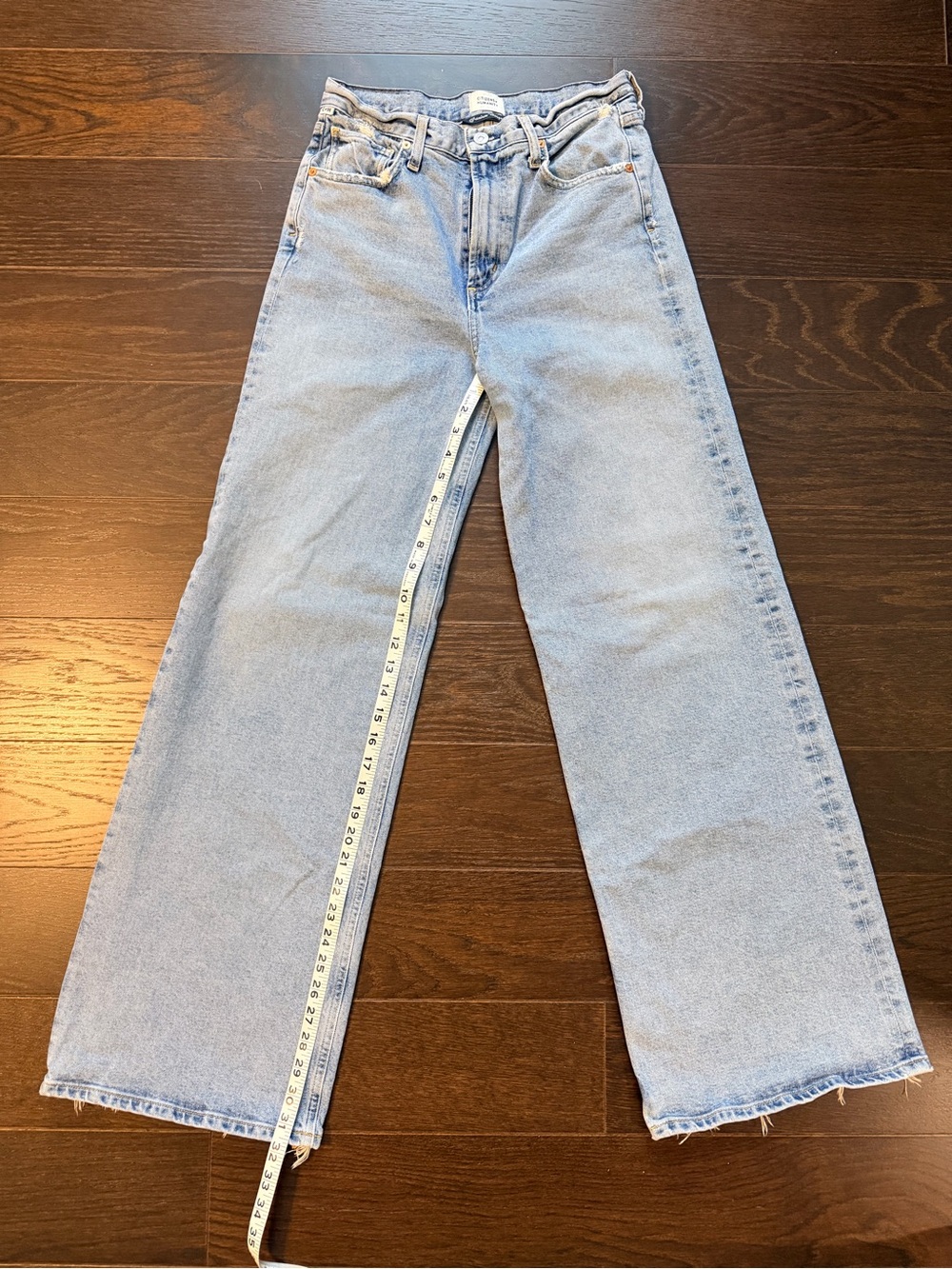 Citizens Of Humanity Light Blue Straight Leg Jeans